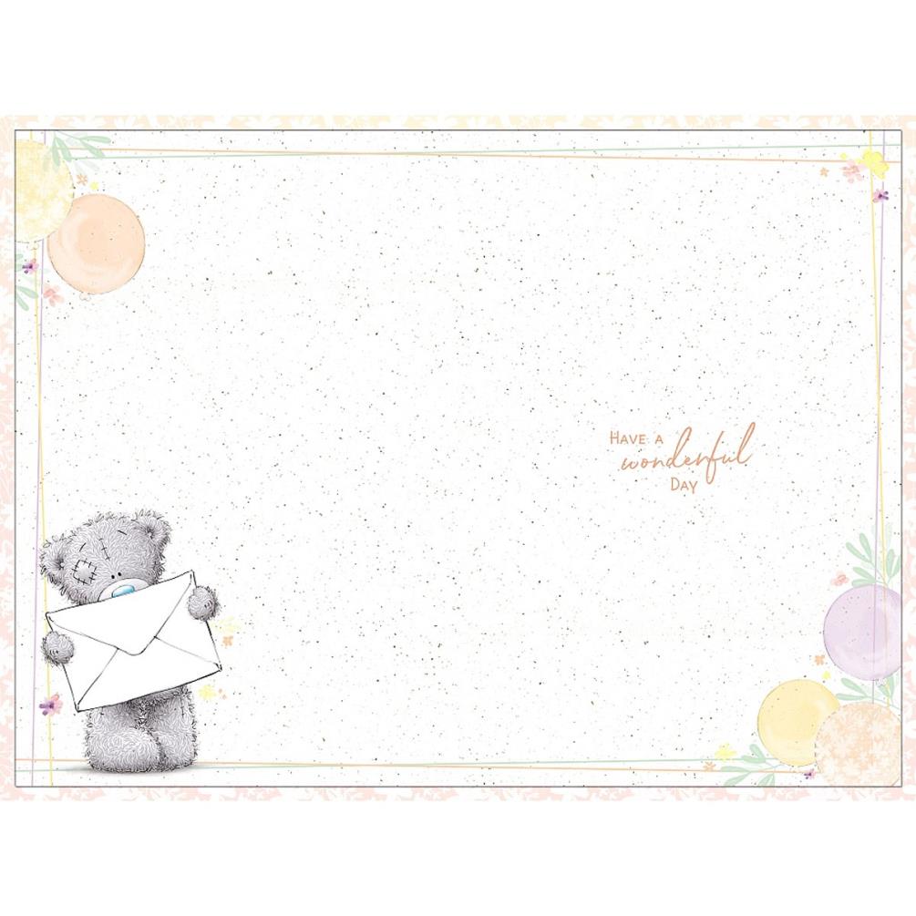 Birthday Surprises Me to You Bear Birthday Card Extra Image 1
